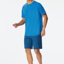 Schiesser Schiesser Pyjama Short aquarium 181157 56/XXL