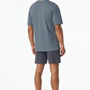 Schiesser Schiesser Pyjama Short graphite 181161 54/XL