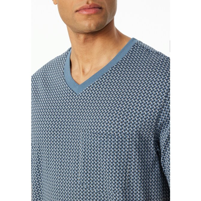 Pyjama court Schiesser graphite 181161 56/XXL