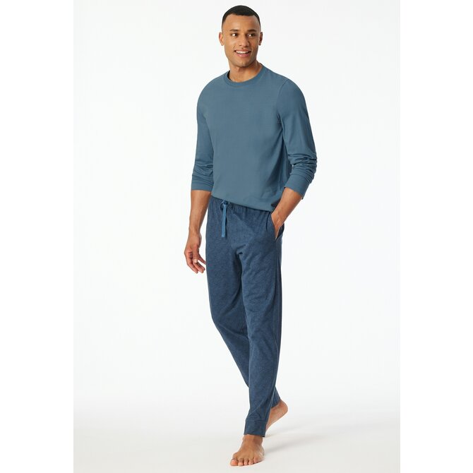 Schiesser Long Pants atlantic blue  182047 52/L Schiesser Long Pants atlantic blue  182047 52/L