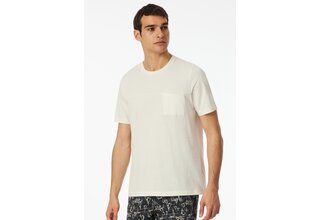 Schiesser Chemise 1/2 blanc cassé 182599 52/L