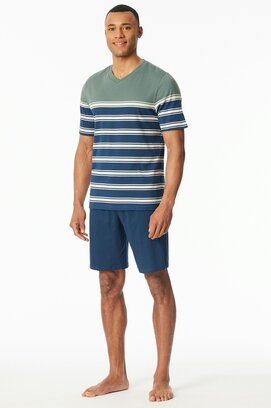 Schiesser Pyjama Court kaki 182604 54/XL