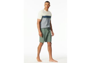 Schiesser Pyjama Court kaki 182607 50/M