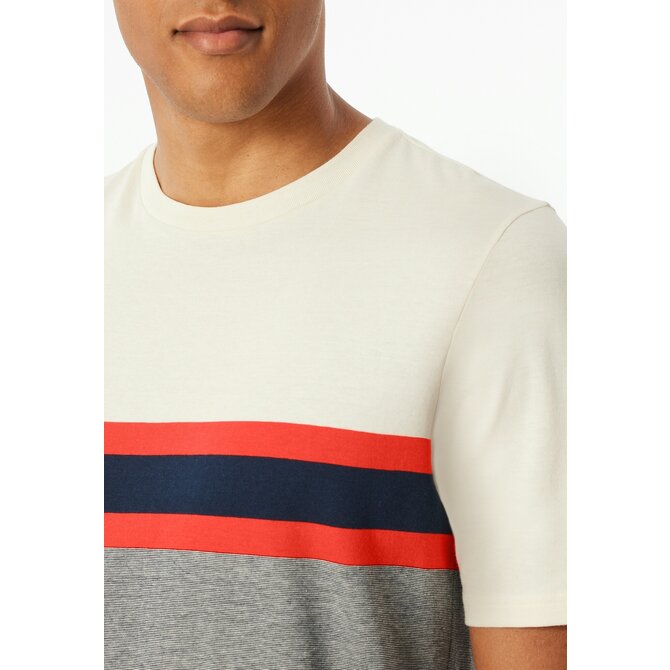 Schiesser Pyjama Short light red  182607 54/XL