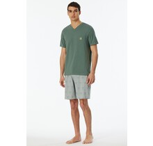 Pyjama court Schiesser kaki 182609 52/L