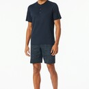 Schiesser Schiesser Pyjama Short graphite 182613 48/S