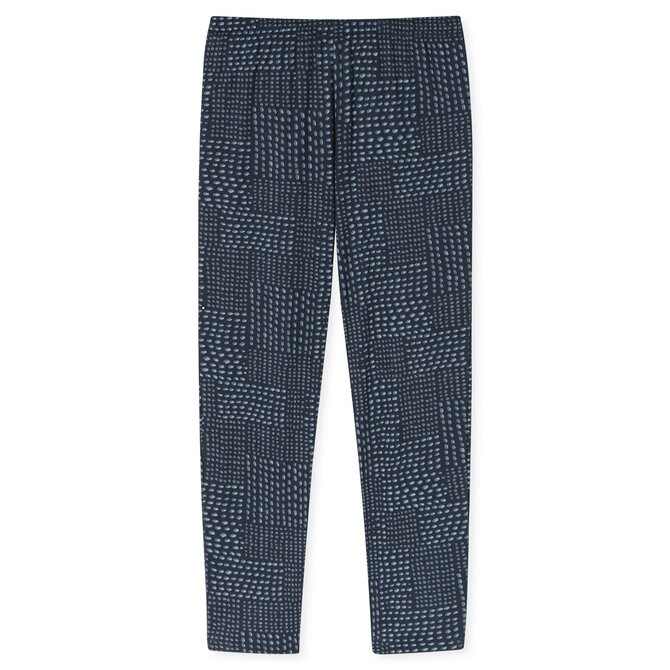 Schiesser Pyjama Long  graphite 182656 48/S