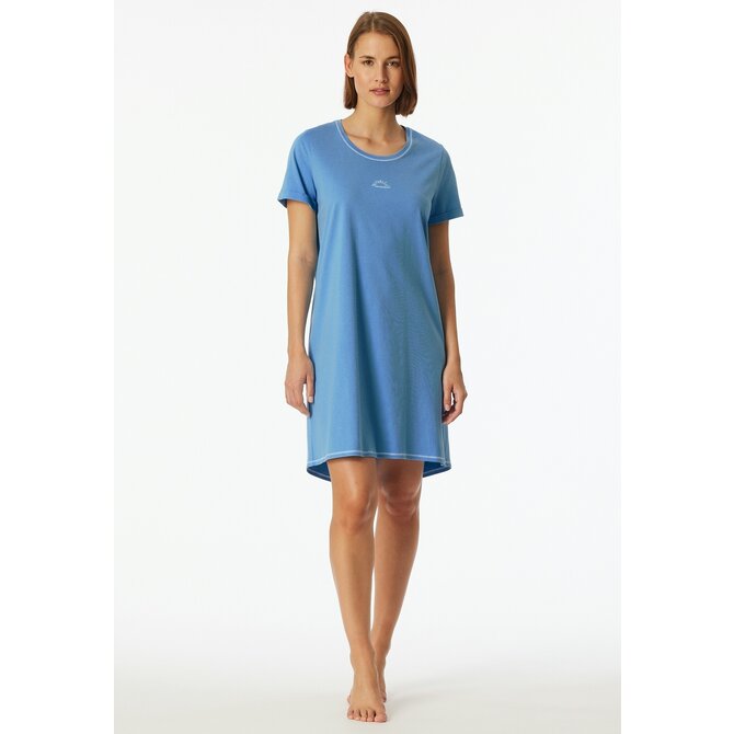 Schiesser Nightshirt light blue 181252 42/XL