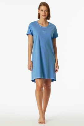 Chemise de nuit Schiesser bleu clair 181252 46/3XL