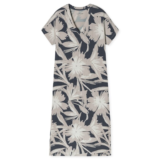 Schiesser Nightshirt 1/2 graphite 182539 42/XL