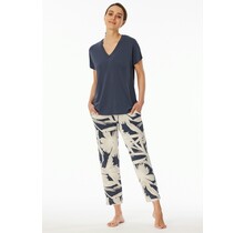 Schiesser Pyjamas 3/4  graphite 182540 40/L