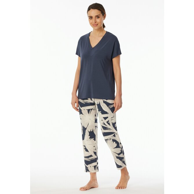Schiesser Pyjamas 3/4  graphite 182540 44/XXL
