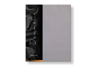 Drap-housse Dommelin Uni Percale 200TC 584 Gris Souris 120x200/30