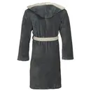 Vossen Vossen Peignoir Poppy flanell/light grey XS