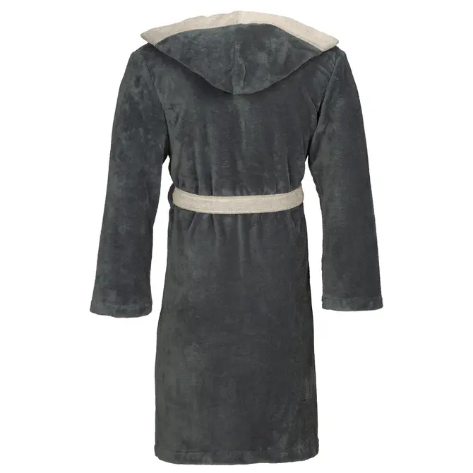 Vossen Badjas Poppy flanell/light grey  XXL