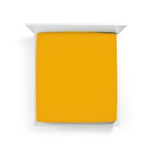 Bella Donna Jersey La Piccola Duo 1 Drap-housse split-topper 160x190-200 cm Curry-0547