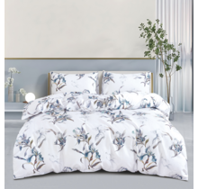 Ensemble de housse de couette Dommelin Iris Satin 300tc Multi 240x200/220 cm