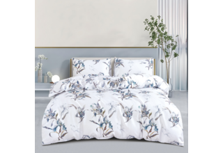 Ensemble de housse de couette Dommelin Iris Satin 300tc Multi 240x200/220 cm