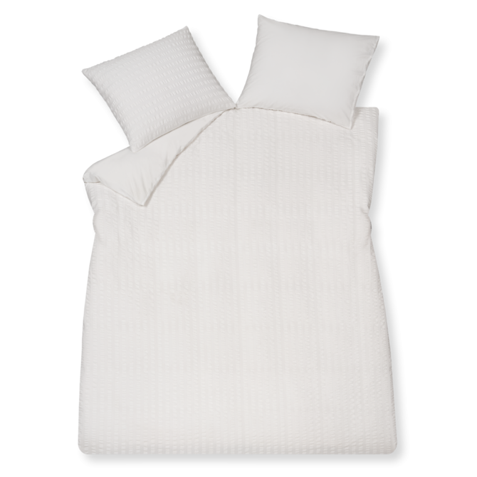 Vandyck Pure 80 Seersucker white Kussensloop (60x70)