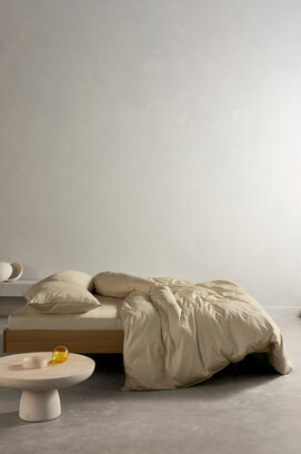 Essenza Minte Housse de Couette 240x200/220 Taupe