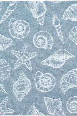 Sander set de table Moules 35x50 Fb. 10 - Bleu
