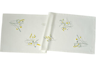 Chemin de table Sander Garmish 50x140 Fb. 29 - Écru