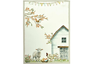 Sander torchon Farmhouse 50x70 Fb. 40 Multi