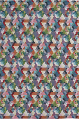 Sander placemat Cubes 35x50 Fb. 40 - Multi