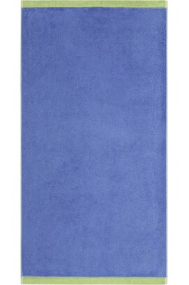 Cawo Lifestyle Splash Doubleface 7071 Handdoek 50x100 capri/pistazie