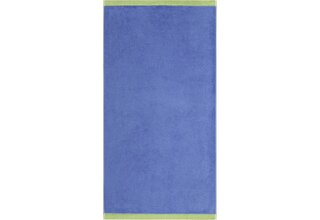 Cawo Lifestyle Splash Doubleface 7071 Handdoek 50x100 capri/pistazie