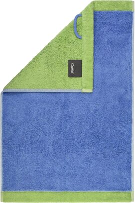 Cawo Lifestyle Splash Doubleface 7071 Gastendoekje 30x50 capri/pistazie