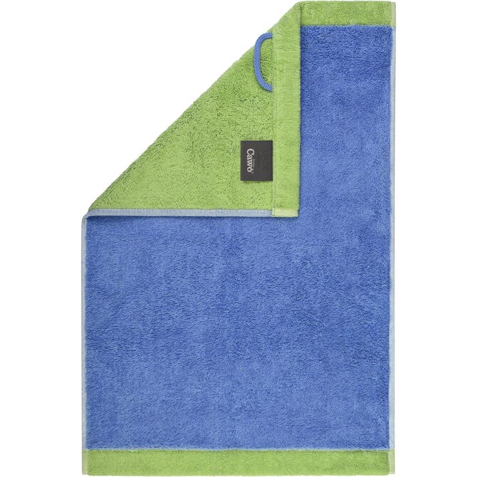Cawo Lifestyle Splash Doubleface 7071 Gant de toilette 16x22 capri/pistache