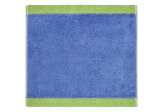 Cawo Lifestyle Splash Doubleface 7071 Gezichtsdoekje 30x30 capri/pistazie