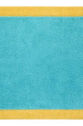 Cawo Lifestyle Splash Doubleface 7071 Gant de visage 30x30 turquoise/abricot