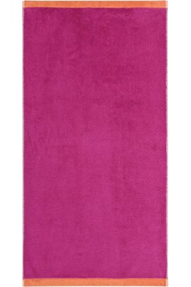 Cawo Lifestyle Splash Doubleface 7071 Handdoek 50x100 pink/mandarine