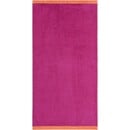 Cawö Cawo Lifestyle Splash Doubleface 7071 Gastendoekje 30x50 pink/mandarine