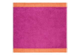 Cawo Lifestyle Splash Doubleface 7071 Gant de toilette 30x30 rose/mandarine