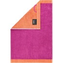Cawö Cawo Lifestyle Splash Doubleface 7071 Gezichtsdoekje 30x30 pink/mandarine