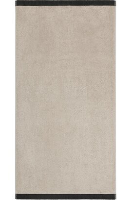 Cawo Lifestyle Splash Doubleface 7071 Handdoek 50x100 leinen/basalt