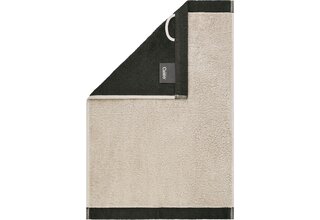 Cawo Lifestyle Splash Doubleface 7071 Gastendoekje 30x50 leinen/basalt