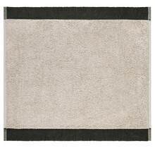 Cawo Lifestyle Splash Doubleface 7071 Gant de toilette 30x30 lin/basalte