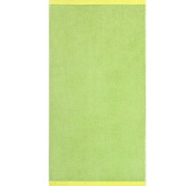 Cawo Lifestyle Splash Doubleface 7071 Serviette 50x100 pistache/citron