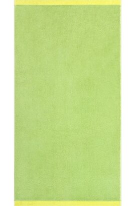 Cawo Lifestyle Splash Doubleface 7071 Douchelaken 70x140 pistazie/lemon
