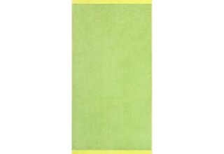 Cawo Lifestyle Splash Doubleface 7071 Serviette de douche 70x140 pistache/citron