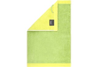 Cawo Lifestyle Splash Doubleface 7071 Gastendoekje 30x50 pistazie/lemon