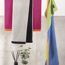 Cawö Cawo Lifestyle Splash Doubleface 7071 Serviette 50x100 platine/noir