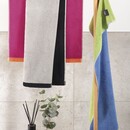 Cawö Cawo Lifestyle Splash Doubleface 7071 Gastendoekje 30x50 platin/schwarz