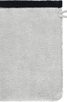 Cawo Lifestyle Splash Doubleface 7071 Washandje 16x22 platin/schwarz