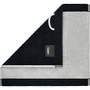 Cawö Cawo Lifestyle Splash Doubleface 7071 Gant de toilette 16x22 platine/noir