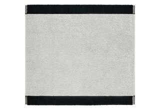 Cawo Lifestyle Splash Doubleface 7071 Gezichtsdoekje 30x30 platin/schwarz